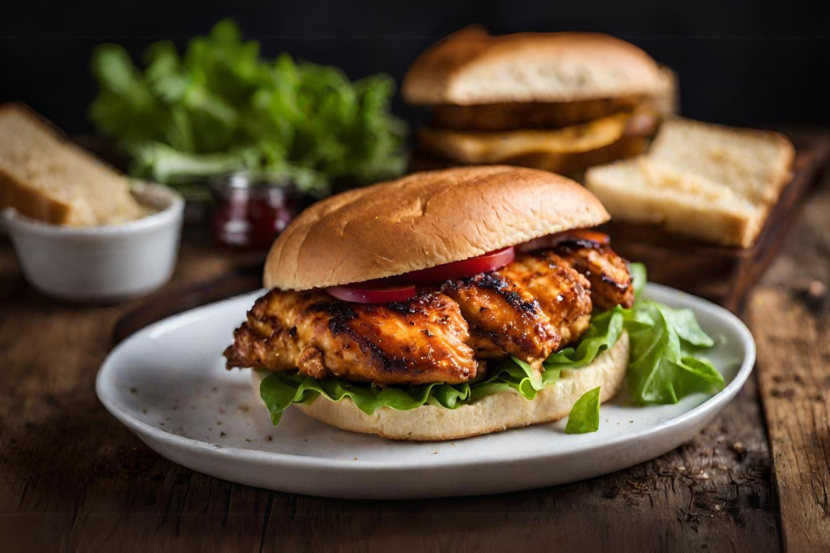 What is the blackened chicken sandwich? - Rebecca Kitchen